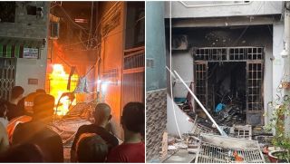 Nhân chứng vụ cháy khiến 3 mẹ con tử vong kể lại giây phút đau xót cứu người bất thành, chiếc cửa là nguyên nhân