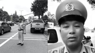 Clip mở đường bất ngờ lan truyền sau vụ CSGT hy sinh khi làm nhiệm vụ tại Thái Nguyên, đồng đội tiết lộ thêm thông tin