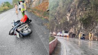 Hiện trường vụ tai nạn giao thông trên Quốc lộ 6 khiến 2 người tử vong, xác định được nguyên nhân ban đầu