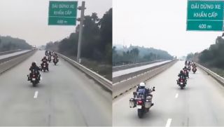 Bất ngờ danh tính 11 người đi mô tô phân khối lớn vào cao tốc Tuyên Quang – Phú Thọ, hé lộ mức xử phạt