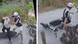 Tây Ninh: Nam sinh lớp 9 bị gã đàn ông kẹp cổ, đạp thẳng vào mặt sau va chạm nhẹ