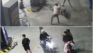 Xác minh vụ một nhóm thanh niên cầm hung khí đập phá cây xăng rạng sáng nay tại Phú Thọ