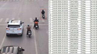 Chủ xe máy, ô tô có biển số sau vi phạm ngày Mùng 1 Tết nhanh chóng nộp phạt nguội