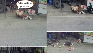 Tài xế say xỉn tông văng 2 trẻ đang chơi trước nhà, 1 cháu tử vong, camera ghi lại khoảnh khắc đau lòng