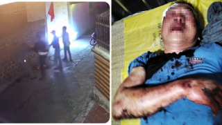 Nhóm thanh niên đuổi đánh công an viên vì bị nhắc nẹt pô, hành động dã man khi nạn nhân gục xuống