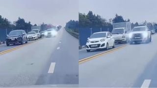 Cái kết cho nữ tài xế nháy đèn loạn xạ, đi ngược chiều trên cao tốc, bất ngờ lời khai với công an