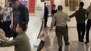 Không chế nam thanh niên nghi đặt máy quay với mục đích quay trộm phụ nữ tại tòa nhà Royal