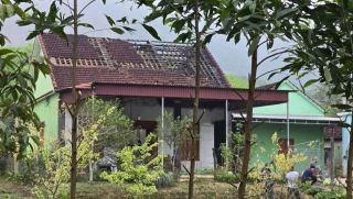 Hiện trường vụ cháy nhà tại Nghệ An, phát hiện chủ nhà tử vong sau khi dập tắt đám cháy