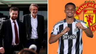 Sir Jim Ratcliffe bất ngờ chơi lớn, Man United chiêu mộ 'lá chắn thép' Newcastle với giá kỷ lục?