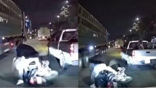 Thông tin quan trọng về tài xế xe bán tải tạt đầu, chèn ngã xe máy khiến 3 người suýt chết ở Hà Nội