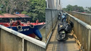 Cập nhật tình hình vụ tàu thủy đâm cầu Ghềnh: Phong tỏa khẩn cấp đường sắt, nhiều chuyến tàu bị hủy