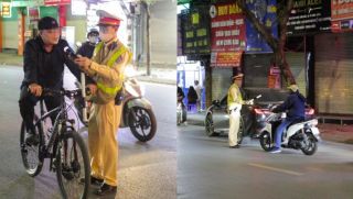 Liên hoan 8/3, phát hiện nhiều tài xế vi phạm nồng độ cồn, đi xe đạp vẫn bị xử phạt nghiêm khắc