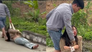 Quan hệ của 2 người trong clip cô gái bị kéo lê giữa đường ở Hải Phòng, người dân kể lại sự việc