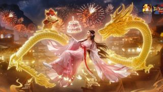 Nàng thơ Vương Ngữ Yên bước ra từ thế giới võ hiệp mừng sinh nhật 7 tuổi Tân Thiên Long Mobile