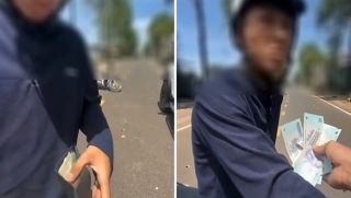 Thanh niên đâm trúng ô tô tiền tỷ, vét sạch ví đền bù 3 triệu và câu trả lời bất ngờ của chủ xe