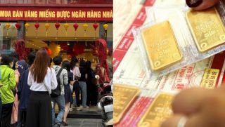 Giá vàng hôm nay giảm mạnh tại Hà Nội, người dân xếp hàng dài mua vào, dự báo tiếp tục biến động