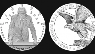 Đồng xu kỷ niệm 250 năm nước Mỹ sẽ mang hình Donald Trump