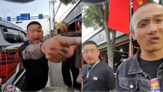 Công an lấy lời khai nhóm người đi xe bán tải hành hung người đi xe máy ở TP HCM, đã rõ nguồn cơn