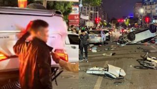 Diễn biến mới vụ xe Lexus tông liên hoàn 5 ô tô ở Hà Nội, tài xế đối mặt trách nhiệm pháp lý