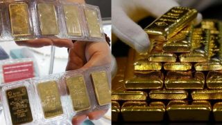 Giá vàng hôm nay (chiều 5/4): Vàng SJC, DOJI giữ mốc, thế giới chạm ngưỡng rồi quay đầu, tín hiệu mới từ thị trường