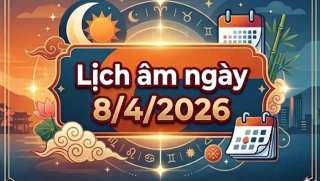 Xem lịch âm ngày 8/4/2026: Thông tin chi tiết ngày tốt xấu, giờ đẹp và hướng xuất hành chính xác
