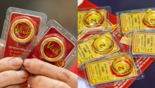 Giá vàng hôm nay biến động liên tục: Vàng nhẫn cuối ngày tăng vọt, rút khoảng cách với vàng thế giới