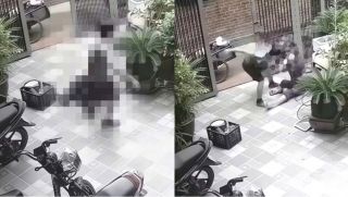 Công an thông tin vụ chồng đánh vợ dã man từ sân vào nhà trước mặt trẻ nhỏ, vợ xin không xử lý chồng