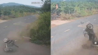 Camera ghi lại cảnh nam sinh ở Đắk Lắk va vào cống bê tông tử vong: Có người nhìn thấy nhưng quay đầu rời đi