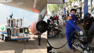 Giá xăng dầu hôm nay 15/4 tăng - giảm trái chiều, nhiên liệu bay và vé máy bay khi nào bình ổn trở lại?