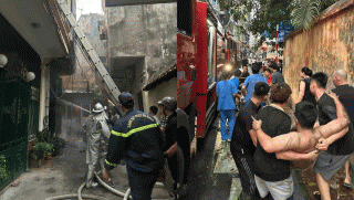 Hiện trường xót xa vụ cháy nhà 4 tầng nằm sâu trong ngõ hẹp ở Hà Nội, tình hình các nạn nhân?