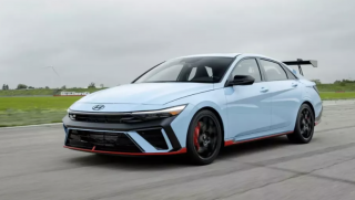 ‘Siêu sedan’ Hyundai Elantra N TCR ‘trình làng’: Cánh gió thể thao, giá ‘mềm’ hơn Honda Civic Type R