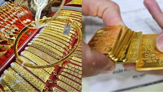 Giá vàng hôm nay 18/4: SJC, PNI, DOJI, BTMH đồng loạt giảm, vàng thế giới bật tăng mạnh trở lại