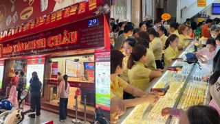 Giá vàng hôm nay 19/4 điều chỉnh sau chuỗi tăng, thị trường mua - bán xuất hiện cảnh tượng khó tin 