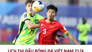 Lịch thi đấu bóng đá Việt Nam hôm nay 21/4: U17 Việt Nam đấu với U17 Australia khi nào?