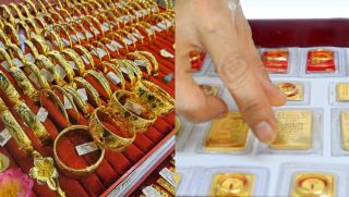 Giá vàng hôm nay (chiều 21/4): Vàng SJC, vàng nhẫn 9999, nữ trang 24K, 18K tăng giảm giữa các hệ thống