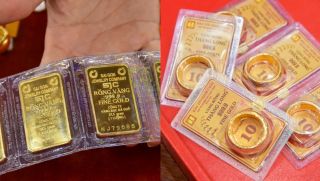 Giá vàng hôm nay 23/4 giảm trong nước, lệch pha với giá vàng thế giới, sắp tới tăng - giảm ra sao?