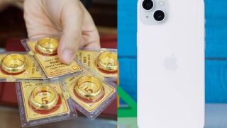 Giá vàng nhẫn hôm nay 24/4: Vàng BTMH, BTMC, DOJI, Phú Quý tiếp đà giảm tới 800.000 đồng, giá iPhone 15 có giảm không?