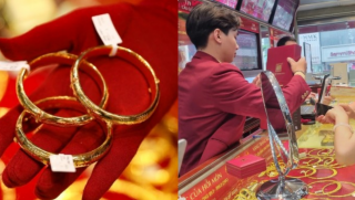 Giá vàng hôm nay 25/4: Nhẫn 9999 'lùi sâu' hiếm thấy so với vàng miếng SJC, có nơi giảm đến 1,5 triệu/ lượng