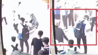 Trích xuất camera vụ nam sinh lớp 8 ở Đắk Lắk bị xịt hơi cay trước cổng trường, hé lộ lý do ít ai nghĩ đến