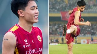 Kết quả bóng đá CLB CAHN 4-2 SLNA: Đình Bắc đi vào lịch sử V.League với cú hat-trick chấn động