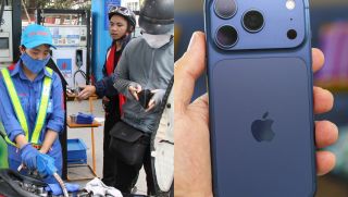 Giá xăng dầu trưa hôm nay 27/4: Dầu thế giới tăng, xăng RON95, RON92 rẻ từ 21.800 đồng/lít, giá iPhone 17 có giảm không?