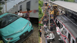 Doanh nghiệp lên tiếng về chiếc taxi điện liên quan vụ tai nạn tàu hỏa thảm khốc ở Indonesia