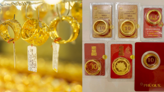 Giá vàng hôm nay 2/5: Vàng SJC ‘bất động’, vàng nhẫn tăng nhẹ, giá vàng thế giới neo trên 4.600 USD/ounce