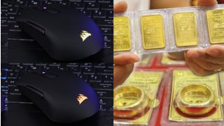 Giá vàng SJC, vàng nhẫn 9999 hôm nay 3/5 'ảm đạm' dịp nghỉ lễ, giá chuột gaming Corsair biến động ra sao?