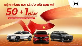 Honda tung ưu đãi cực khủng trong tháng 5/2026: Tặng 50% lệ phí trước bạ cho nhiều dòng xe 
