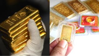 Giá vàng hôm nay 5/5: Vàng SJC, vàng nhẫn giữ mức chênh lệch neo cao, vàng thế giới ‘sập’