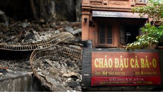 Vụ cháy quán cháo nổi tiếng ở Hà Nội: 4 người xếp chồng lên nhau trong nhà vệ sinh, có âm thanh bất thường