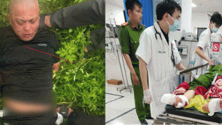 Đại úy công an bị gã đàn ông chém trọng thương tại trụ sở đã giữ được tính mạng, tình hình sức khỏe?