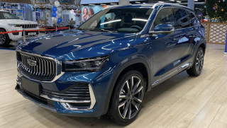 SUV cỡ D 7 chỗ ‘mới ra lò’ nhà Geely cập bến đại lý Việt: Giá 760 triệu, ‘chung mâm’ Toyota Fortuner