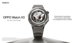OPPO Chính Thức Ra Mắt Watch X3: Đẳng Cấp Thiết Kế Titanium Siêu Nhẹ Cùng Hiệu Suất Pin Bền Bỉ Lên Đến 16 Ngày